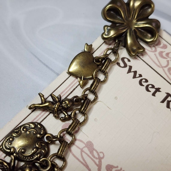 Vintage 'Sweet Romance' Heart and Cupid Themed Co… - image 9