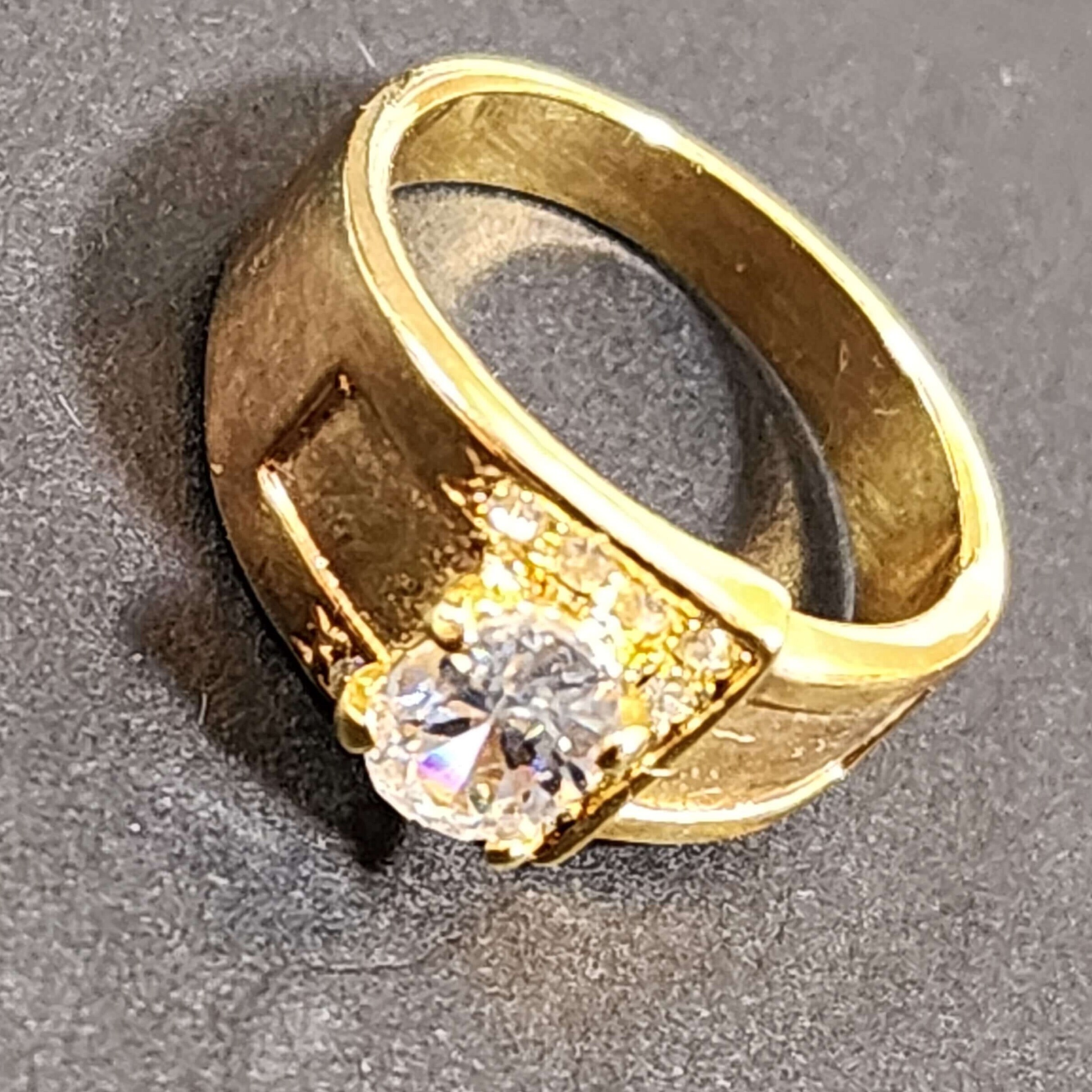 Size 6 Gold Ring Etsy Canada