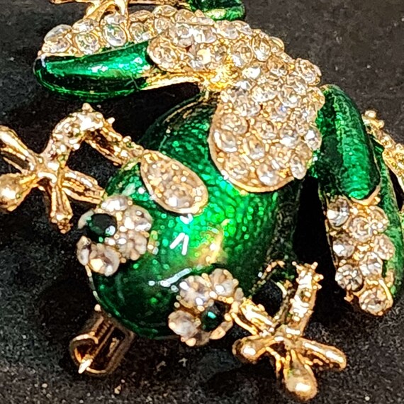 Kentop Jolie Broche grenouille en Alliage Broche Femme Broche Fille Décorer Les vêtements