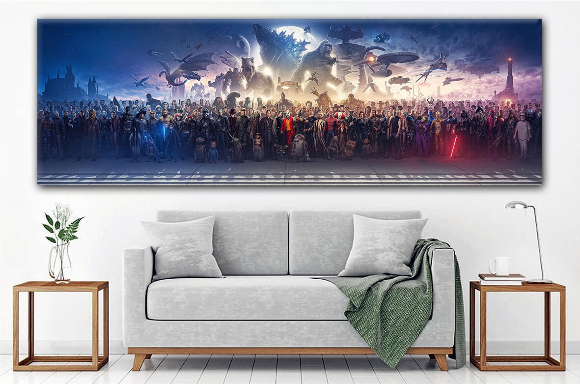 Blockbuster Fine Art Panorama Canvas Print, 150 Movie Blockbuster ...