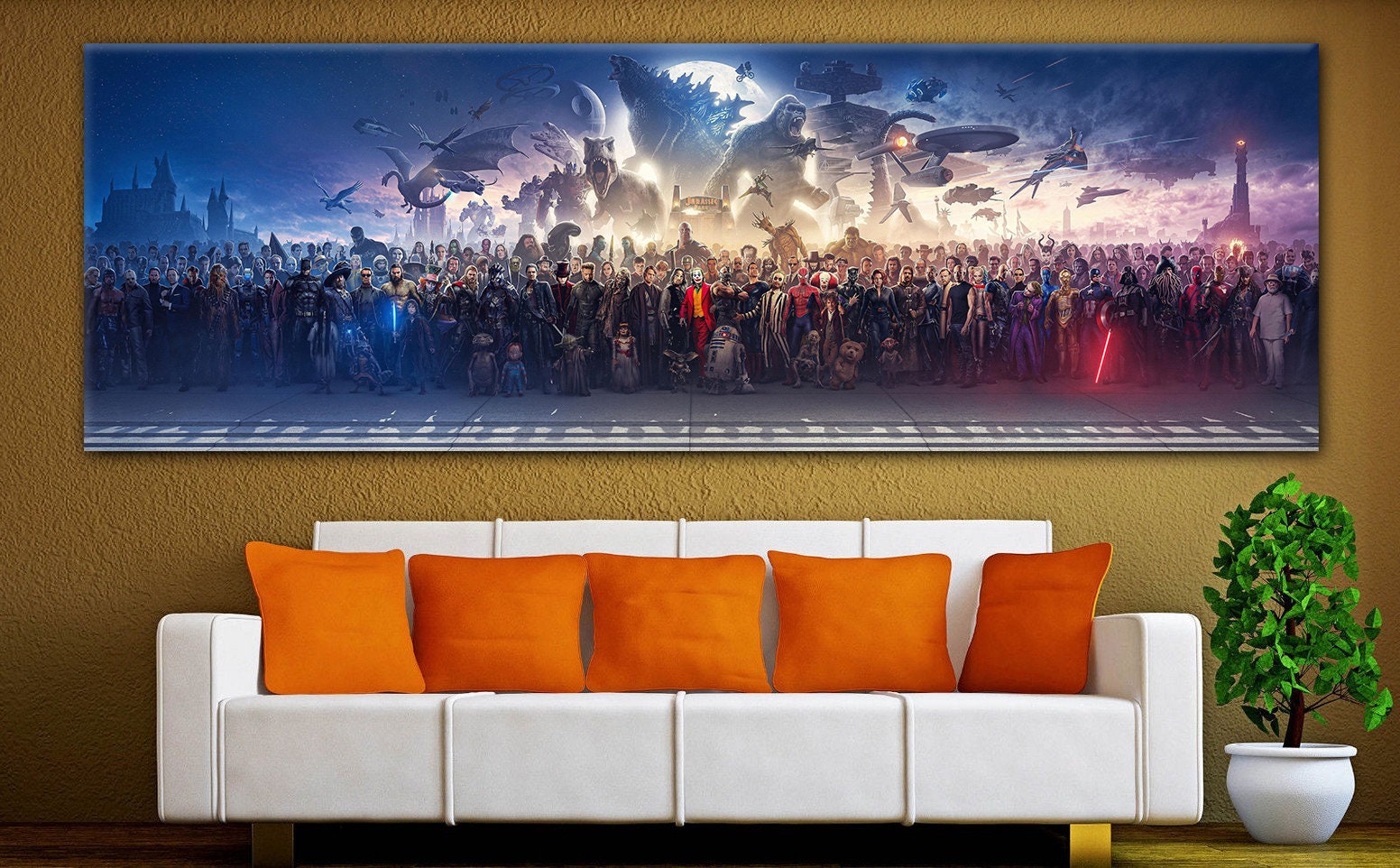 Blockbuster Fine Art Panorama Canvas Print, 150 Movie Blockbuster ...