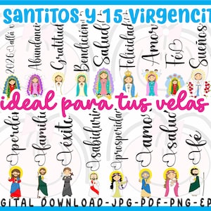 FRASES VIRGENCITAS Y SANTITOS