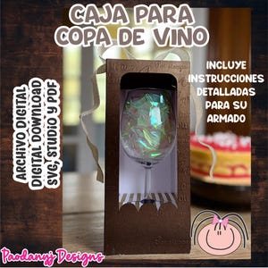 Caja para COPA DE VINO