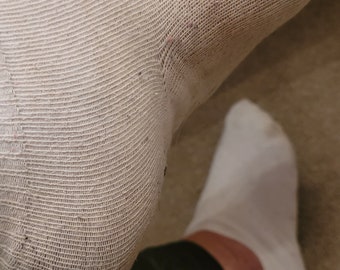 Getragene Socken