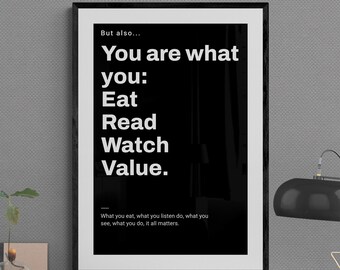 Motiverande väggkonsttryck: Framgångsinriktat tankesätt, målsättning