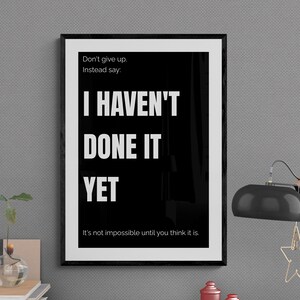 Don&#39;t Give Up | Seize the Day | Motivation | Decor | Hustle | Optimistic | Success | Entrepreneur | Consistency | Inspiration | Grind