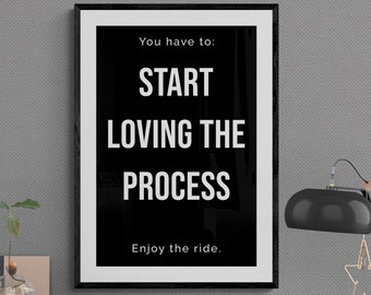 Enjoy the Ride | Seize the Day | Motivation | Decor | Hustle | Optimistic | Success | Entrepreneur | Consistency | Inspiration | Grind