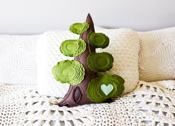 Tree Pillow- Giant Sequoia