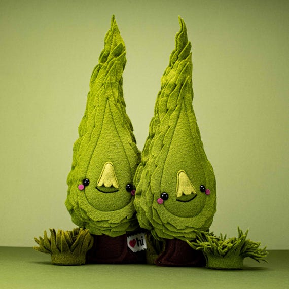 Cypress Tree Plush • Woodland Nursery Decor