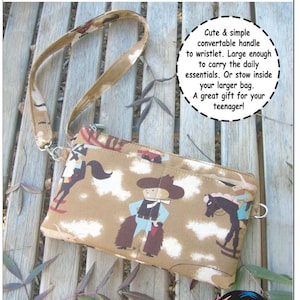Sewing Pattern Marge Handbag Wristlet PDF