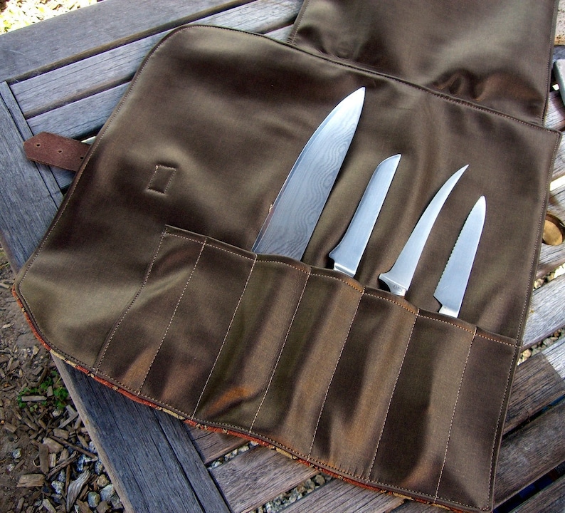 Chef Knife Roll Sewing Pattern PDF Etsy España