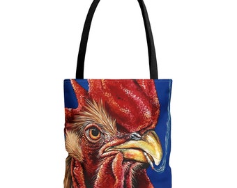 Doobie Bird Day Dream Rooster Tote Bag