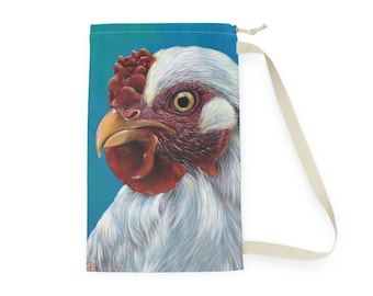 Chicken Art Laundry Bag