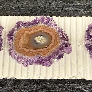 Amethyst Stalactite Slice | Amethyst Stalactite | Amethyst Slice | Uruguay | Stalactite Slice | Crystals