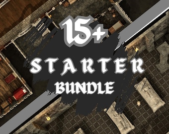 15 Battlemaps DnD Maps Bundle Dungeons and Dragons Battlemap dnd gift for Dungeon Master gifts dnd gifts Dnd terrain printable dnd tile