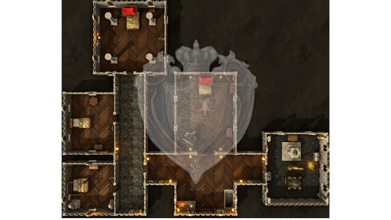 15 Battlemaps Dnd Maps Bundle Dungeons and Dragons Battlemap Dnd Gift ...