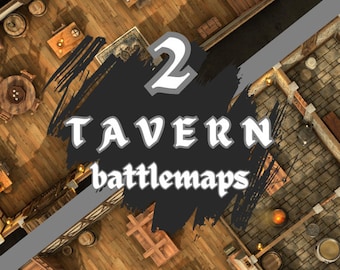 Hand Designed Tavern Maps Double Pack