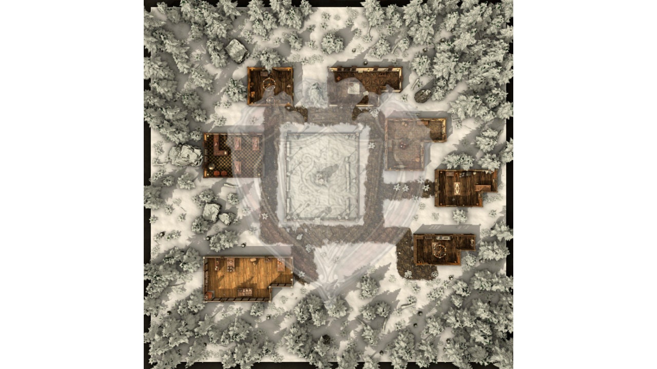 15 Battlemaps Dnd Maps Bundle Dungeons and Dragons Battlemap Dnd Gift ...