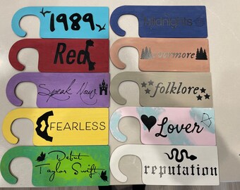 Taylor Swift Era Closet Dividers