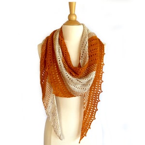 Pardalote Shawl PDF Knitting Pattern Download