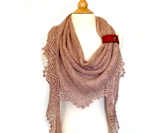 Padina Shawl PDF Knitting Pattern Download