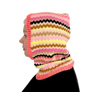 Hakea Hood PDF Knitting Pattern Download