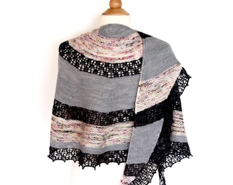 Hale-Bopp Shawl  PDF Knitting Pattern Download