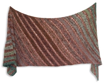 Fizzalicious Wrap PDF Knitting Pattern Download