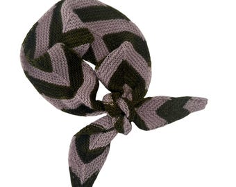 Zippy Scarf PDF Knitting Pattern Download