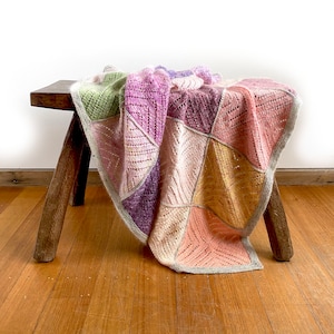 Radvent Throw PDF Knitting Pattern Download