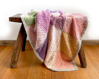 Radvent Throw PDF Knitting Pattern Download