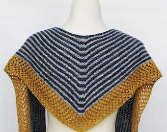 Flying Duchess Shawl PDF Knitting Pattern Download