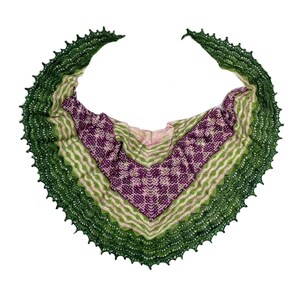 Caladenia Shawl PDF Knitting Pattern Download