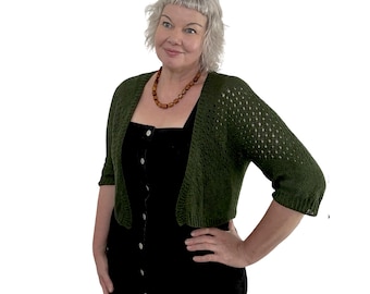 Holey Moley Cardy PDF Knitting Pattern Download