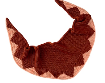 Snaggletooth Shawl PDF Knitting Pattern Download