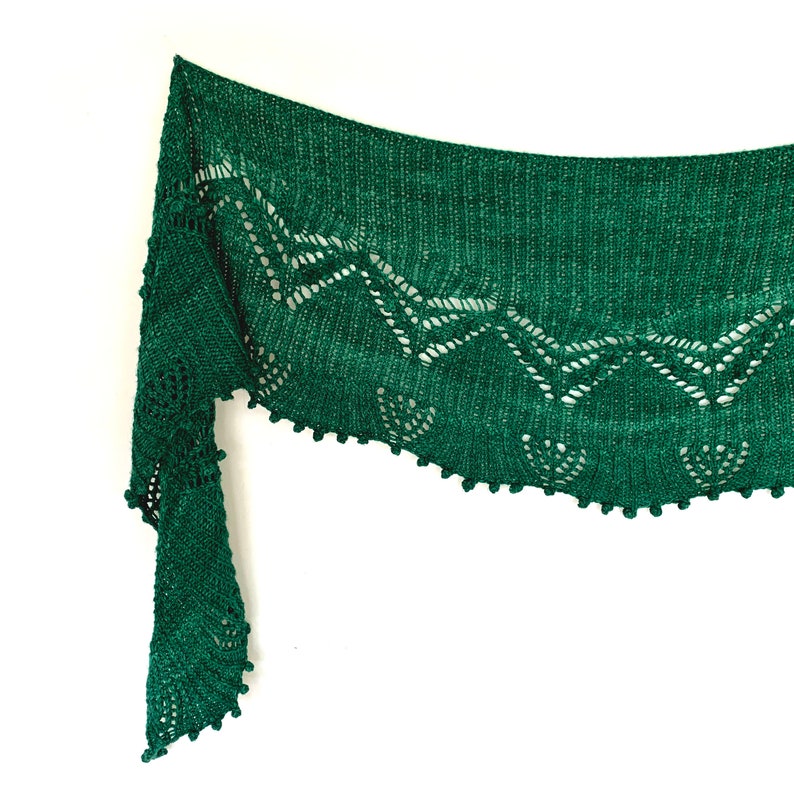 Padina Shawl PDF Knitting Pattern Download