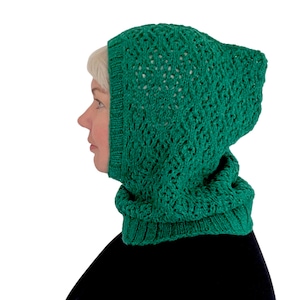Boronia Hood PDF Knitting Pattern Download