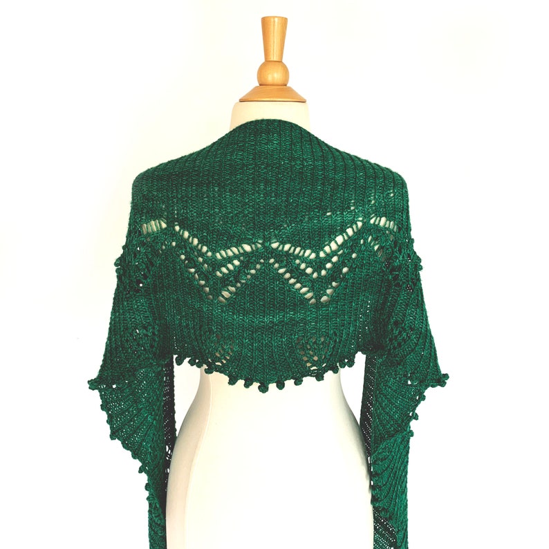 Padina Shawl PDF Knitting Pattern Download