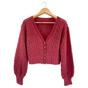 Boronia Cardigan PDF Knitting Pattern Download