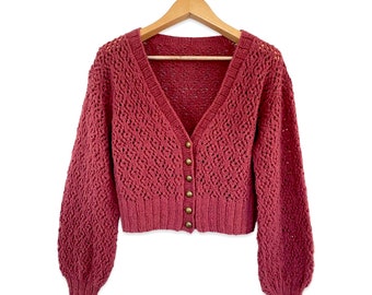 Boronia Cardigan PDF Knitting Pattern Download