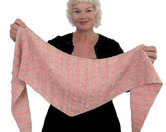 Sprinkles Shawl PDF Knitting Pattern Download