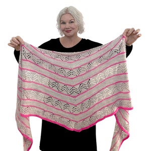 Shawl Of Destiny  PDF Knitting Pattern Download