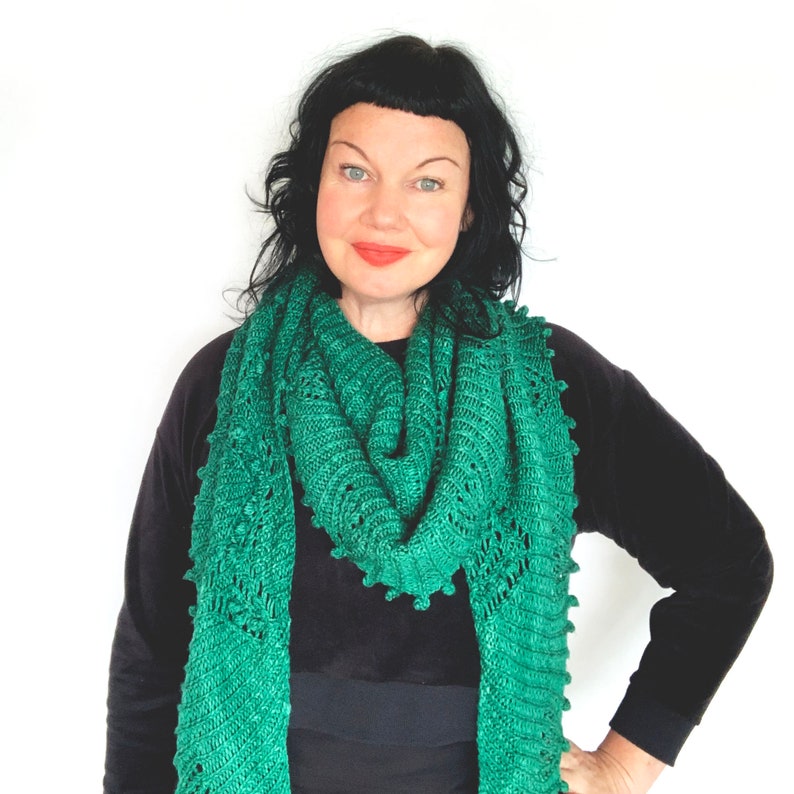Padina Shawl PDF Knitting Pattern Download