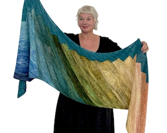 Magiclands Wrap PDF Knitting Pattern Download