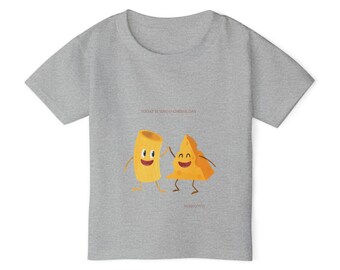 Camicia in cotone pesante, ideale per l'aria aperta, Mac e formaggio, adorata dai bambini