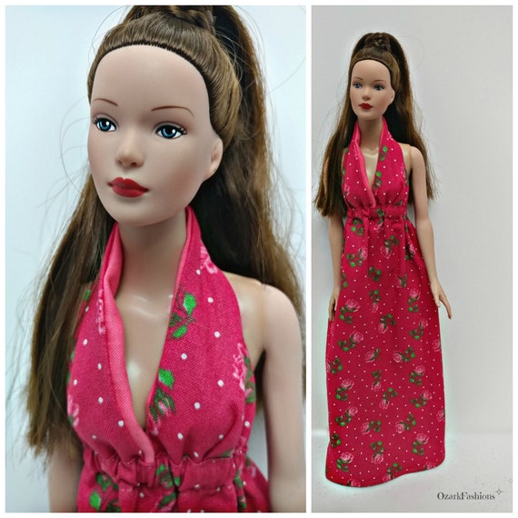 16 Tonner Doll PINK ROSE LONG Dress for Tyler Wentworth - Etsy