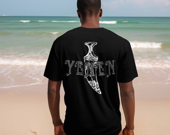 Streetwear design, Yemen, Jambiya illustration