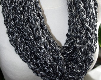 Scarf Pattern Crochet Chunky Chain Cowl Scarf Scarflet Women Instant Download PDF