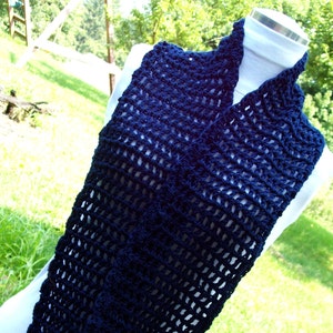 Pattern Directions for Making a Crochet Infinity Cowl Scarf PDF Pattern image 5