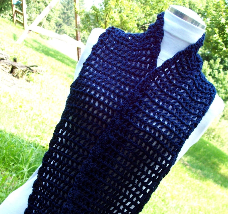 Pattern Directions for Making a Crochet Infinity Cowl Scarf PDF Pattern image 5